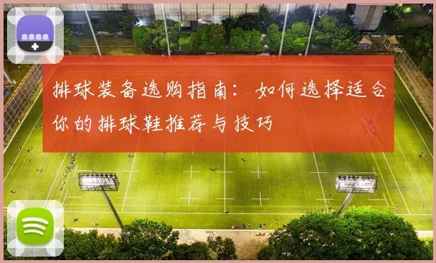 排球装备选购指南：如何选择适合你的排球鞋推荐与技巧