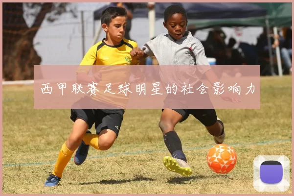 西甲联赛足球明星的社会影响力