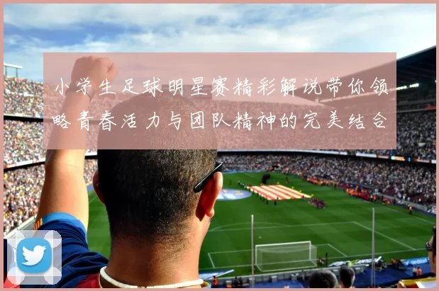 小学生足球明星赛精彩解说带你领略青春活力与团队精神的完美结合
