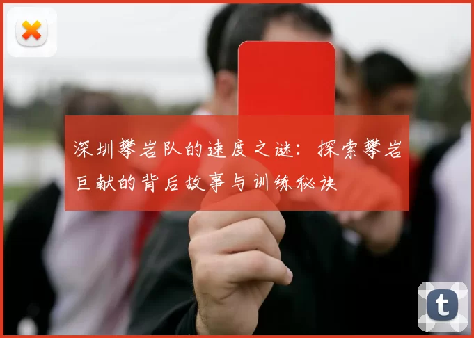 深圳攀岩队的速度之谜：探索攀岩巨献的背后故事与训练秘诀