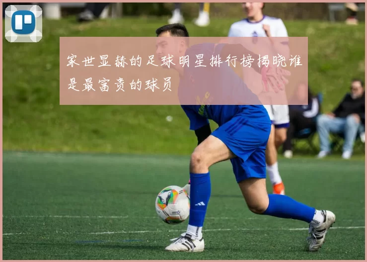家世显赫的足球明星排行榜揭晓谁是最富贵的球员